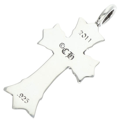 Chrome Hearts DBL CH CRS Silver Pendant Size ONE SIZE