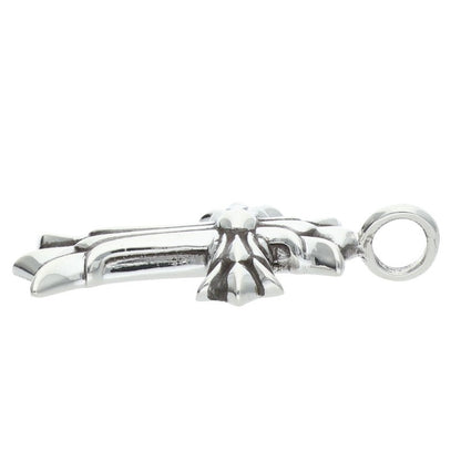 Chrome Hearts DBL CH CRS Silver Pendant Size ONE SIZE