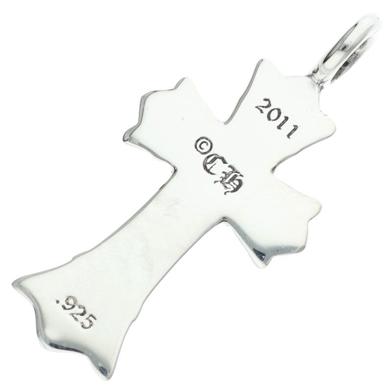 Chrome Hearts DBL CH CRS Silver Pendant Size ONE SIZE