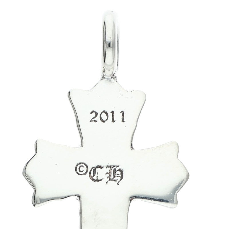 Chrome Hearts DBL CH CRS Silver Pendant Size ONE SIZE