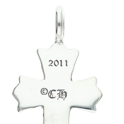 Chrome Hearts DBL CH CRS Silver Pendant Size ONE SIZE