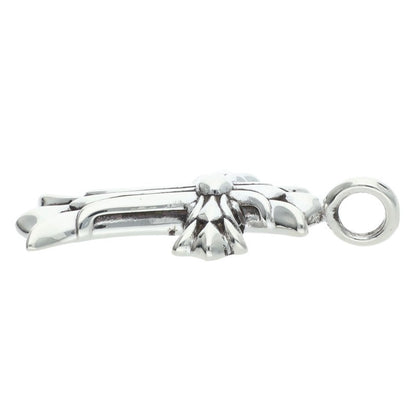 Chrome Hearts DBL CH CRS Silver Pendant Size ONE SIZE