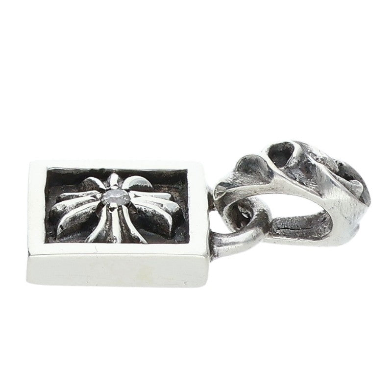 Chrome Hearts Framed CH Plus 1DIA Silver Charm Size ONE SIZE