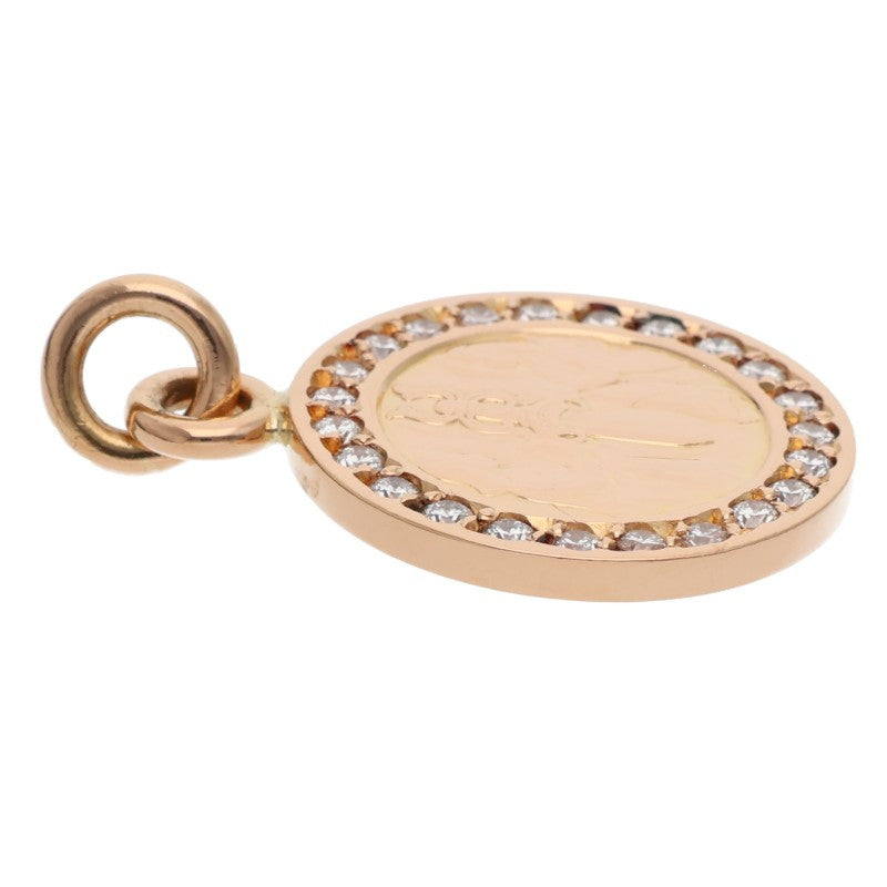 Chrome Hearts 22K Angel Medal Pave Diamond Size ONE Multi