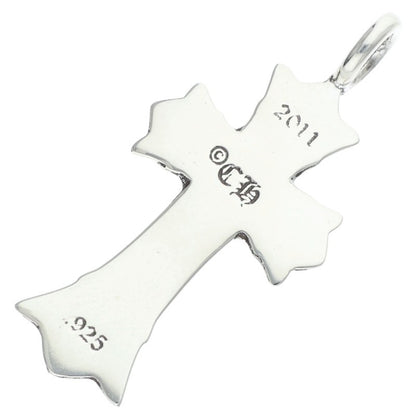 Chrome Hearts DBL CH CRS Silver Pendant Size ONE SIZE