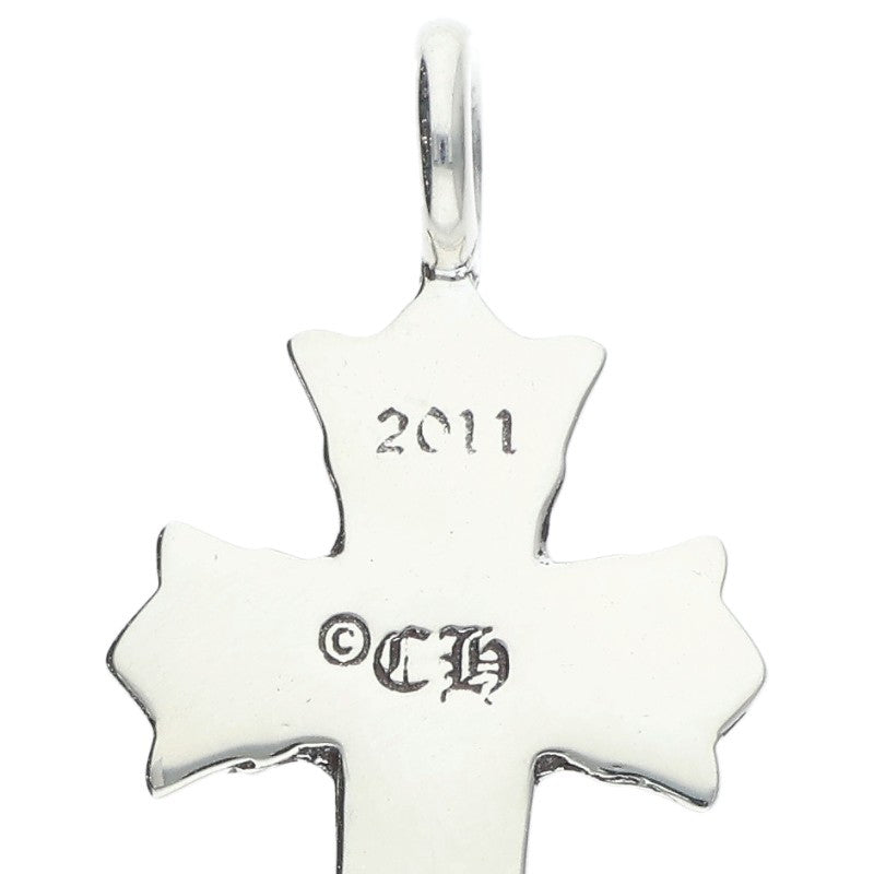 Chrome Hearts DBL CH CRS Silver Pendant Size ONE SIZE