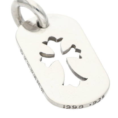 Chrome Hearts Small Cutout Cross Dog Tag Charm Size ONE SIZE