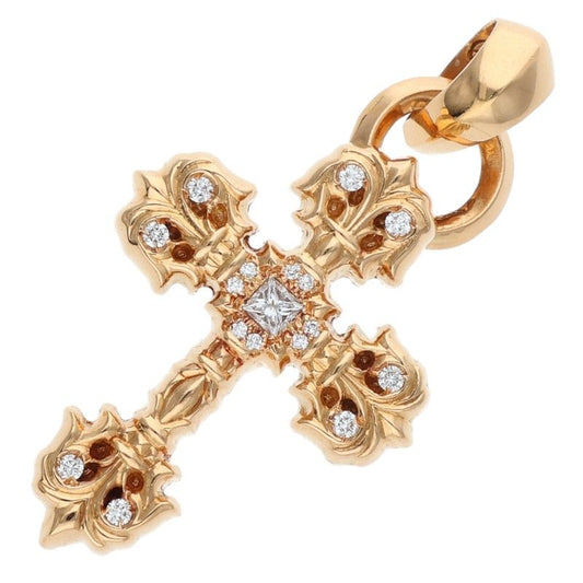 Chrome Hearts 22K Filigree Cross XS Pave Size ONE SIZE Multi