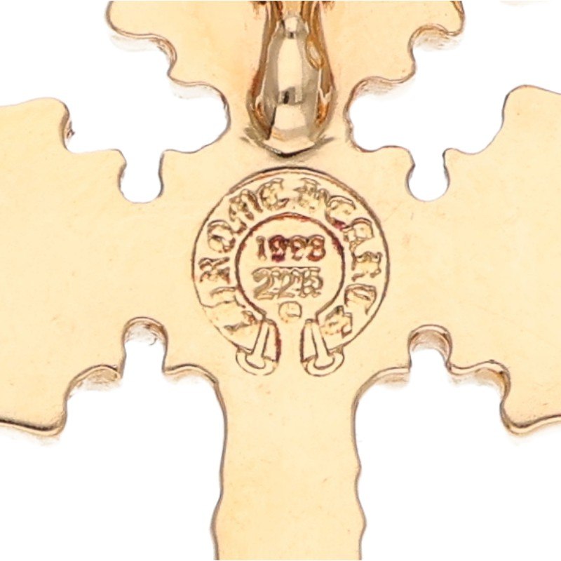 Chrome Hearts 22K Filigree Cross XS Pave Size ONE SIZE Multi