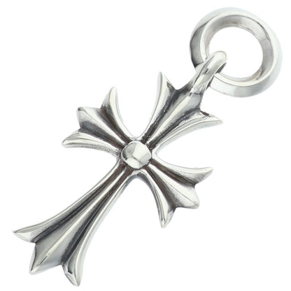 Chrome Hearts Tiny CH Cross Charm 925 Silver Size ONE SIZE