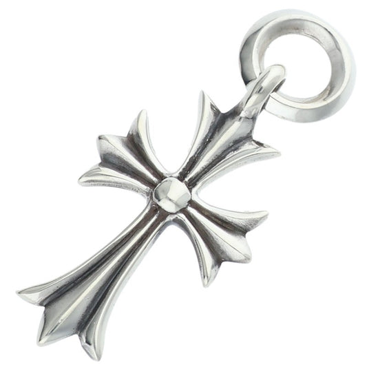 Chrome Hearts Tiny CH Cross Charm 925 Silver Size ONE SIZE