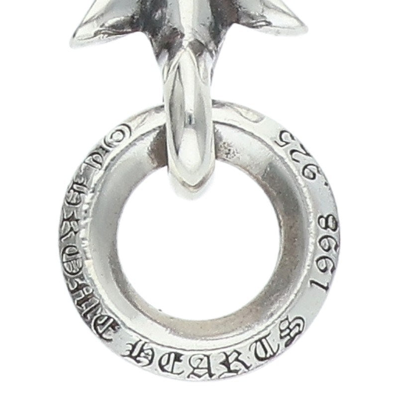 Chrome Hearts Tiny CH Cross Charm 925 Silver Size ONE SIZE