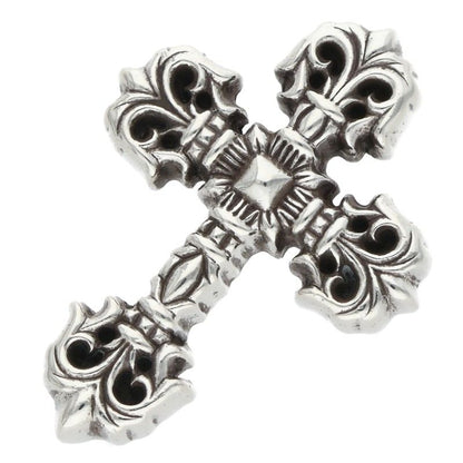 Chrome Hearts XS Filigree Cross Silver Pendant Size ONE SIZE