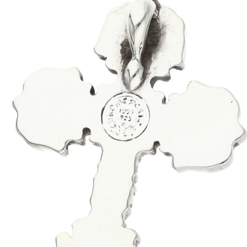 Chrome Hearts XS Filigree Cross Silver Pendant Size ONE SIZE