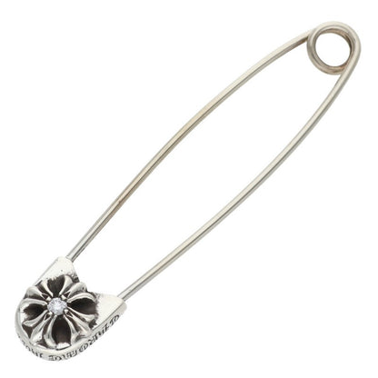 Chrome Hearts Large Safety Pin 1 Diamond Charm Size Multi