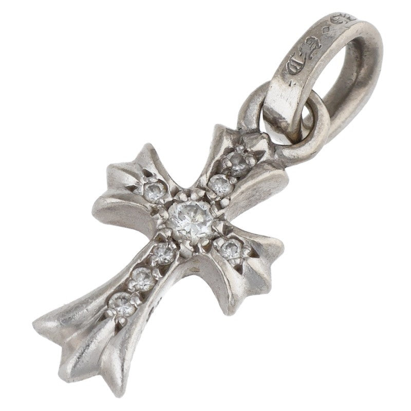 Chrome Hearts 18K WG Pave Diamond Babyfat Size ONE SIZE