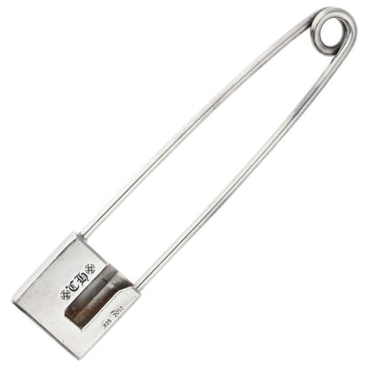 Chrome Hearts XL Safety Pin Silver Necklace Size ONE SIZE