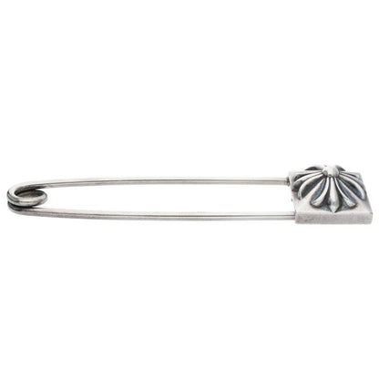 Chrome Hearts XL Safety Pin Silver Necklace Size ONE SIZE