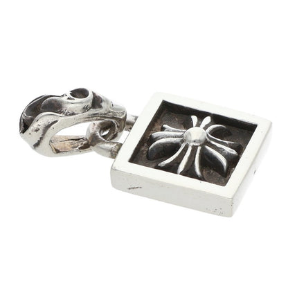 Chrome Hearts Framed CH Plus Charm Silver Size ONE SIZE