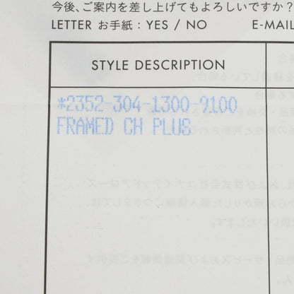 Chrome Hearts Framed CH Plus Charm Silver Size ONE SIZE