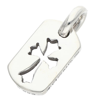 Chrome Hearts Tiny Cutout Cross Dog Tag Charm Size ONE SIZE