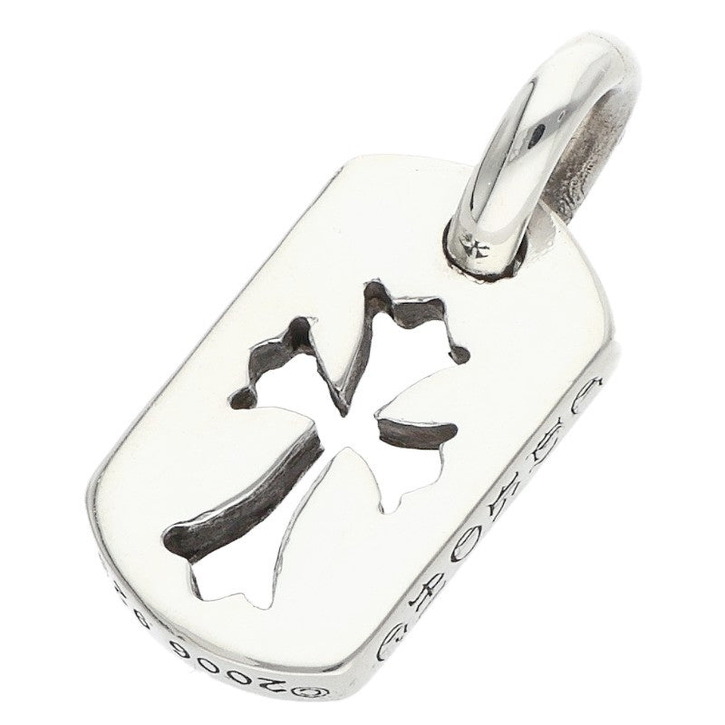 Chrome Hearts Tiny Cutout Cross Dog Tag Charm Size ONE SIZE