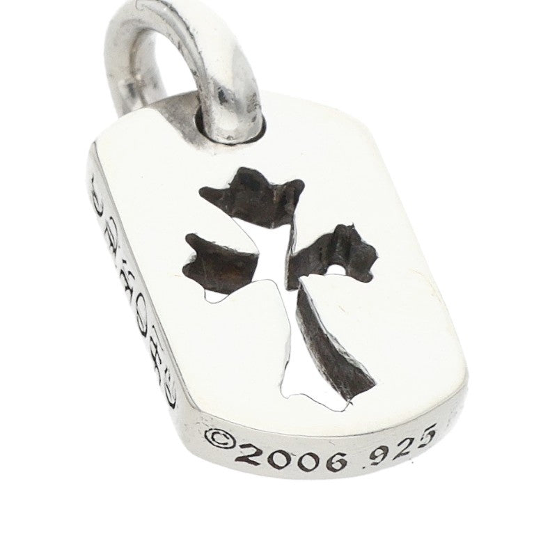 Chrome Hearts Tiny Cutout Cross Dog Tag Charm Size ONE SIZE