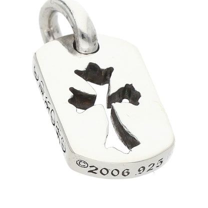 Chrome Hearts Tiny Cutout Cross Dog Tag Charm Size ONE SIZE