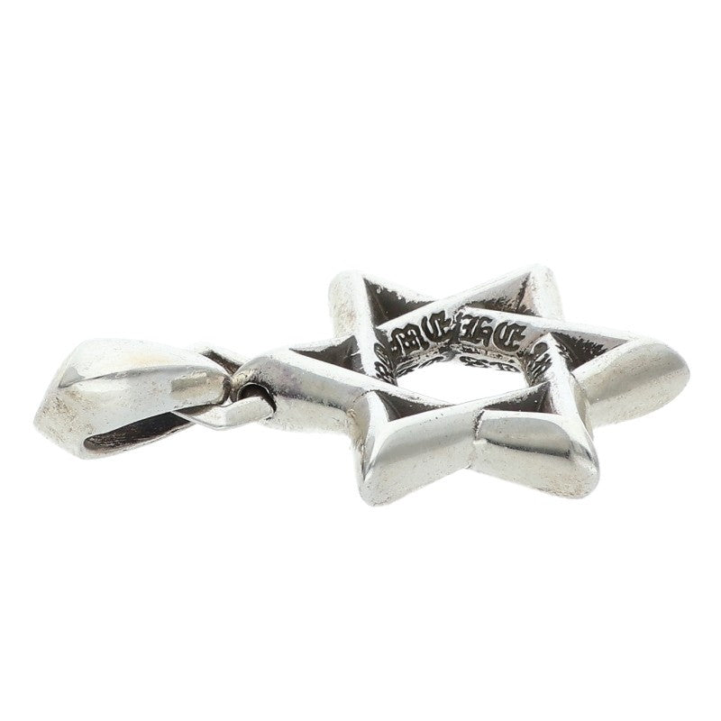 Chrome Hearts Star of David Pendant Silver Size ONE SIZE