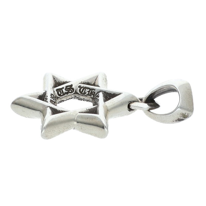 Chrome Hearts Star of David Pendant Silver Size ONE SIZE