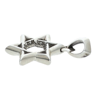 Chrome Hearts Star of David Pendant Silver Size ONE SIZE
