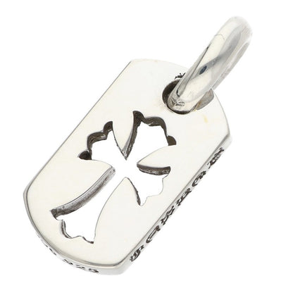 Chrome Hearts Tiny Cutout Cross Dog Tag 925 Size ONE SIZE