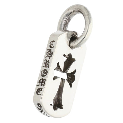 Chrome Hearts Tiny Cutout Cross Dog Tag 925 Size ONE SIZE