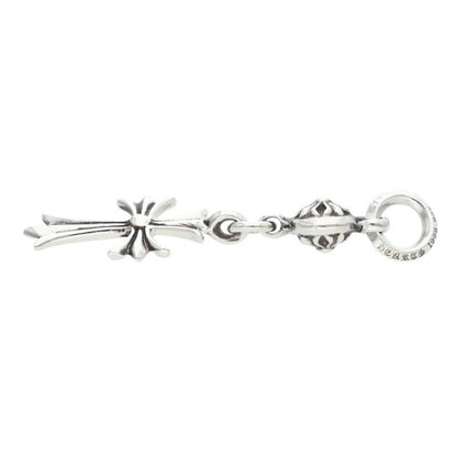 Chrome Hearts 1 Ball Tiny CH Cross 925 Silver Size ONE SIZE