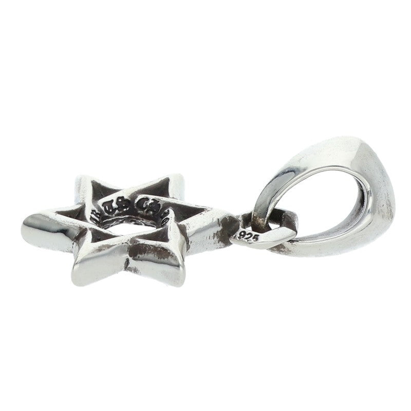 Chrome Hearts Star of David Charm 925 Silver Size ONE SIZE
