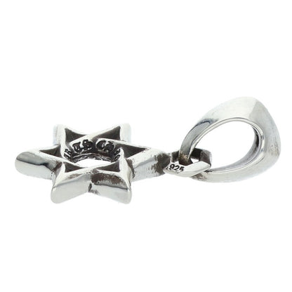 Chrome Hearts Star of David Charm 925 Silver Size ONE SIZE