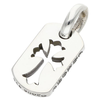 Chrome Hearts Tiny Cutout Cross Dog Tag 925 Size ONE SIZE