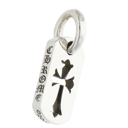 Chrome Hearts Tiny Cutout Cross Dog Tag 925 Size ONE SIZE