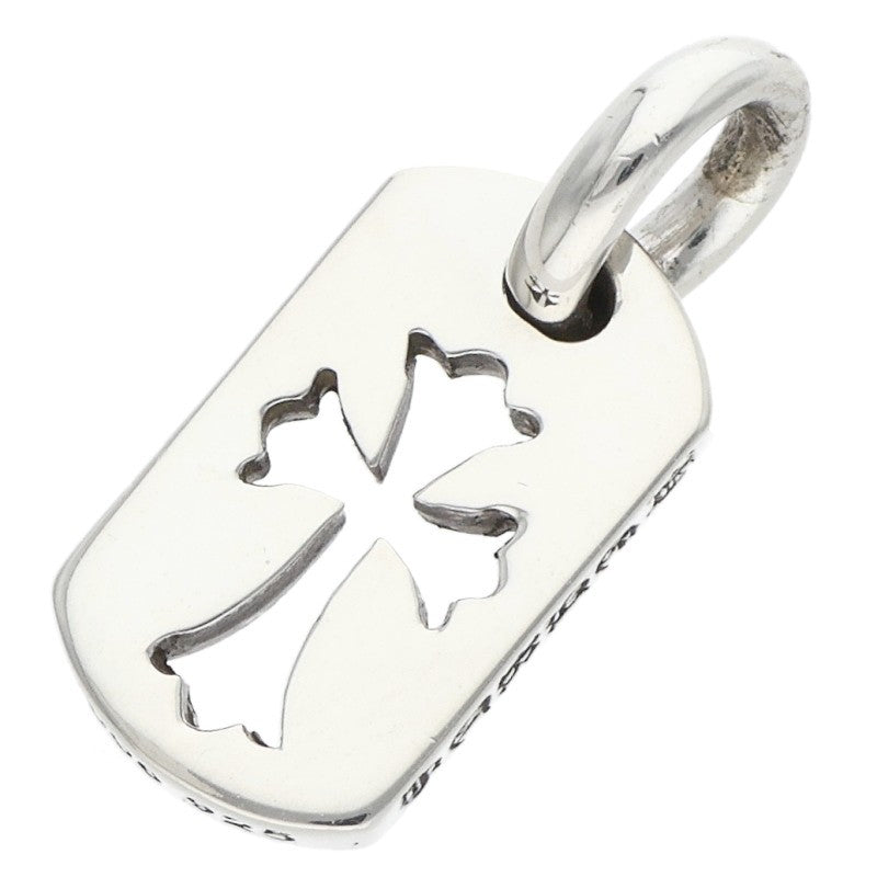 Chrome Hearts Tiny Cutout Cross Dog Tag 925 Size ONE SIZE