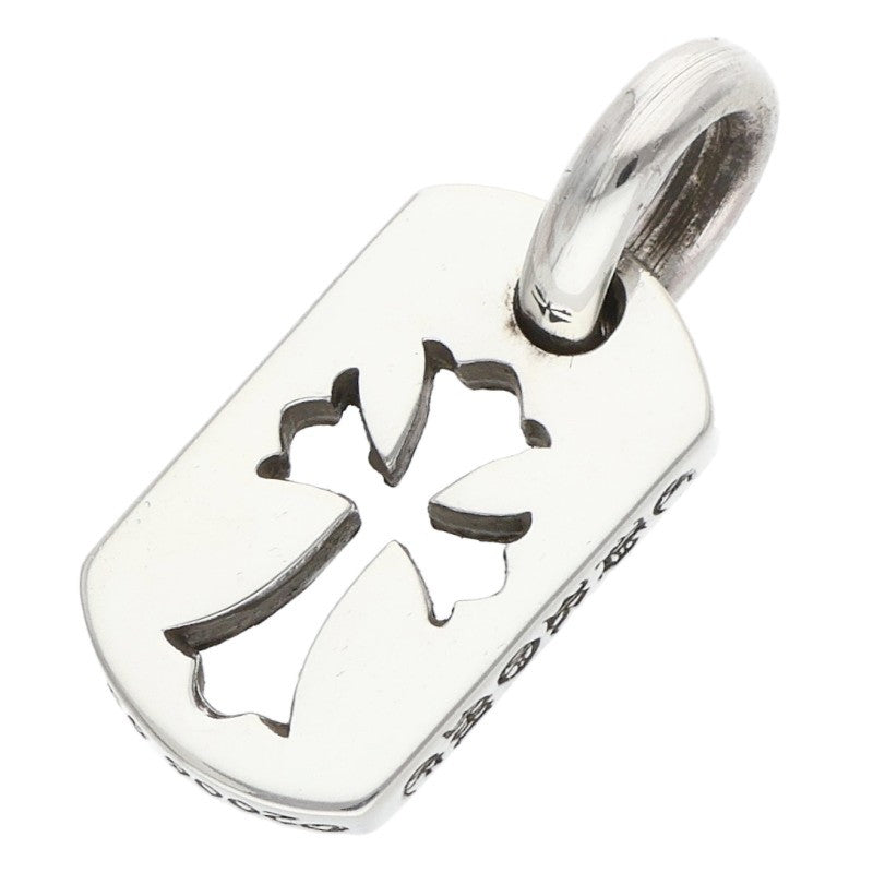 Chrome Hearts Tiny Cutout Cross Dog Tag 925 Size ONE SIZE