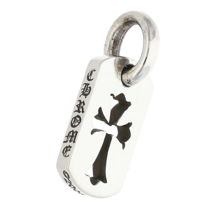 Chrome Hearts Tiny Cutout Cross Dog Tag 925 Size ONE SIZE