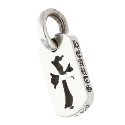 Chrome Hearts Tiny Cutout Cross Dog Tag 925 Size ONE SIZE