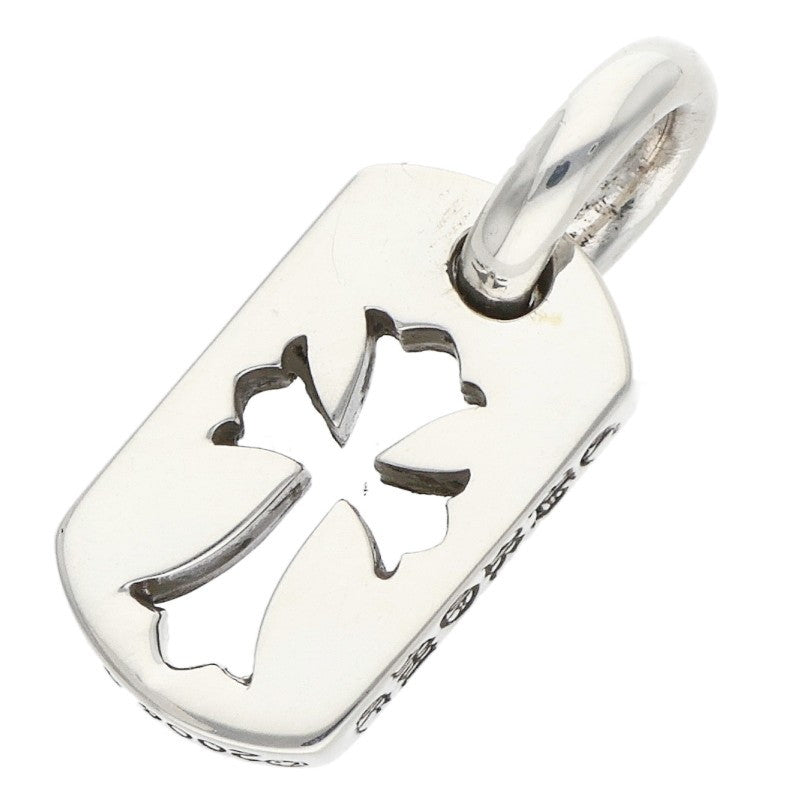 Chrome Hearts Tiny Cutout Cross Dog Tag 925 Size ONE SIZE