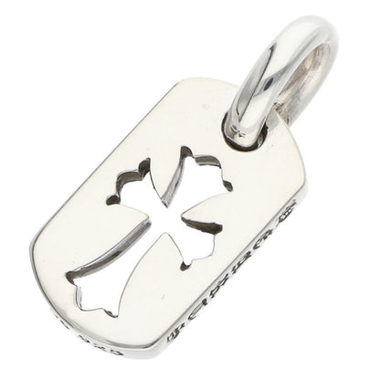 Chrome Hearts Tiny Cutout Cross Dog Tag 925 Size ONE SIZE