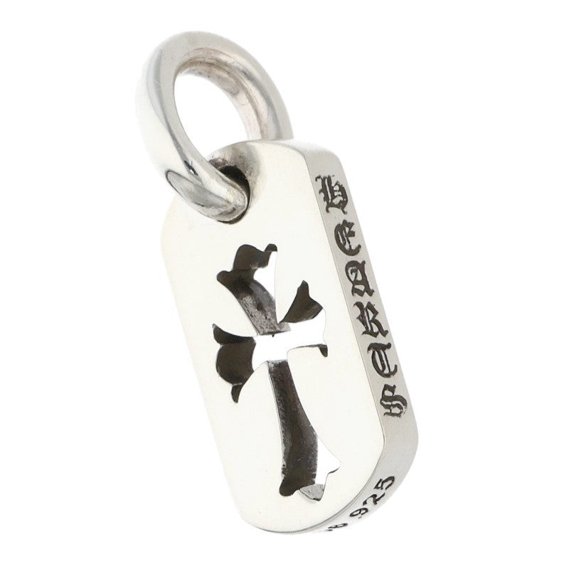 Chrome Hearts Tiny Cutout Cross Dog Tag 925 Size ONE SIZE