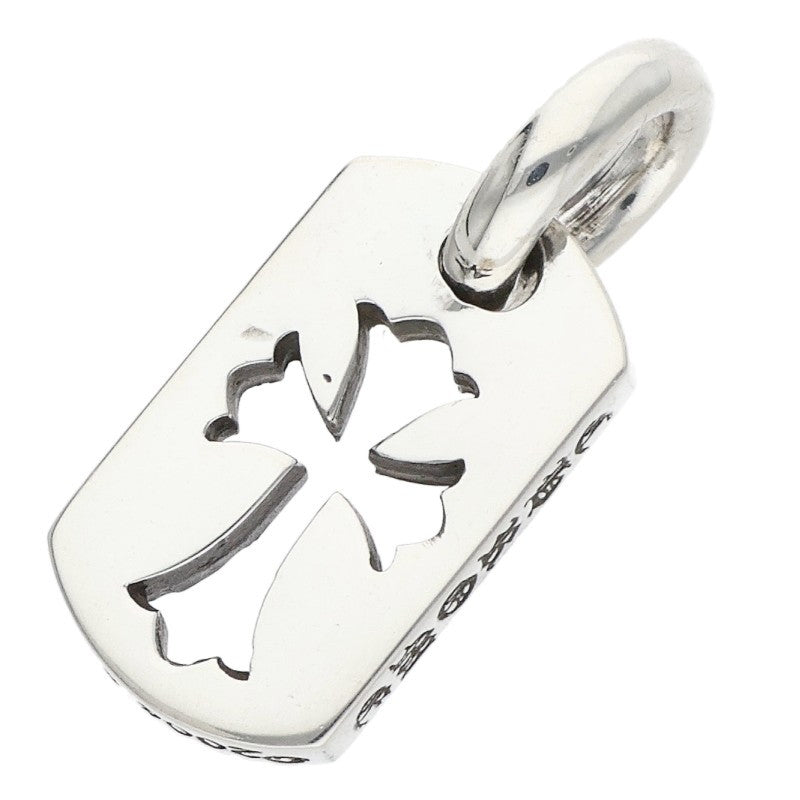 Chrome Hearts Tiny Cutout Cross Dog Tag 925 Size ONE SIZE