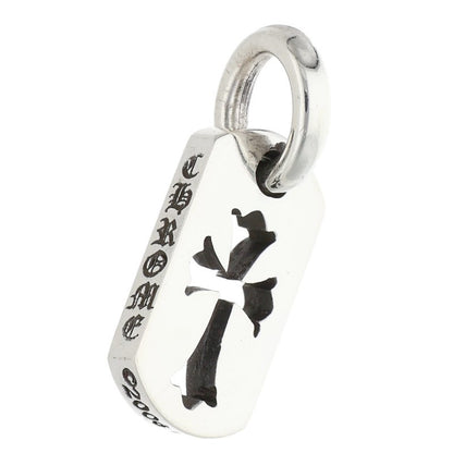 Chrome Hearts Tiny Cutout Cross Dog Tag 925 Size ONE SIZE