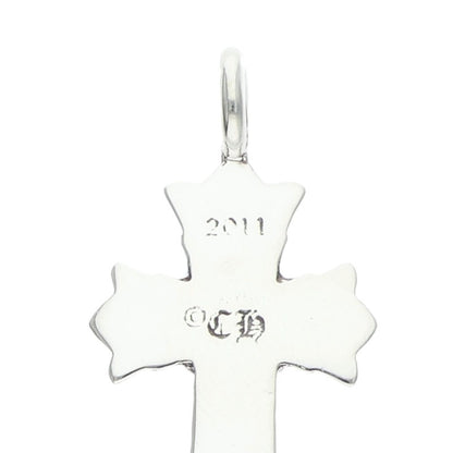 Chrome Hearts Double CH Cross Charm 925 Silver Size ONE SIZE