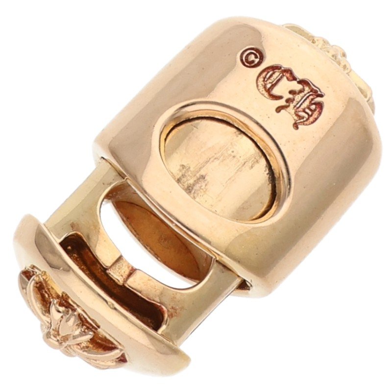 Chrome Hearts 22K Yellow Gold Lace Stopper Size ONE SIZE