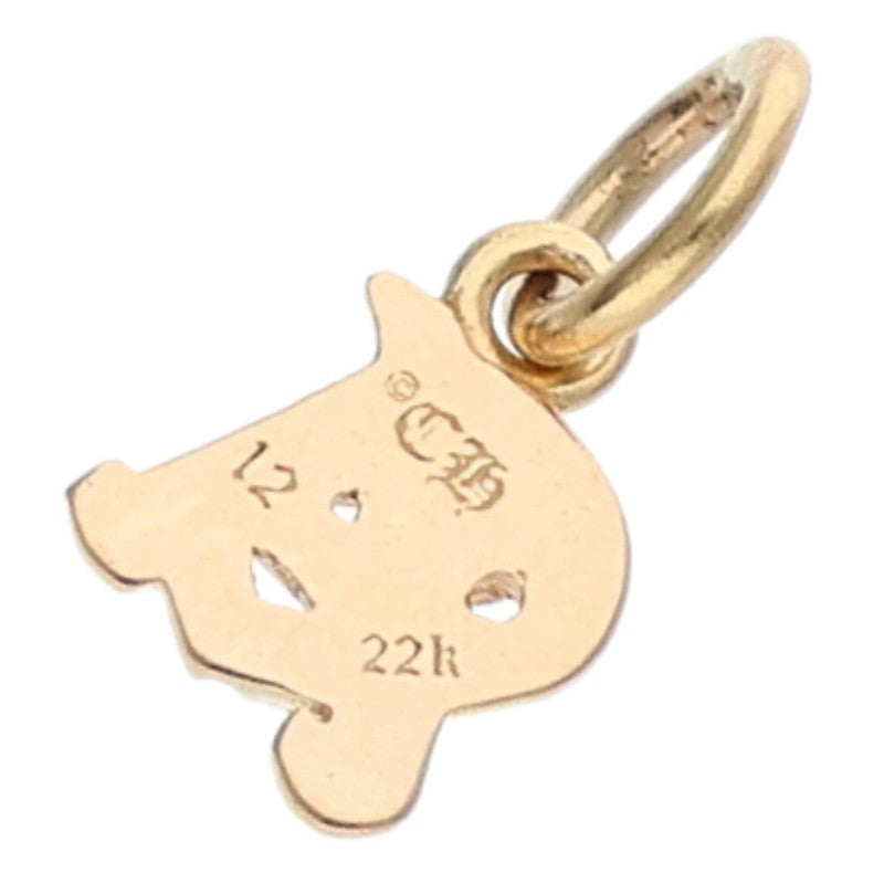 Chrome Hearts 22K Yellow Gold Stack A Initial Size ONE SIZE